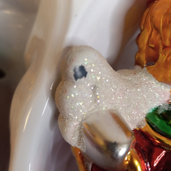 Vintage Large 7" Plastic Christmas Ornaments. - Picture 10 of 10